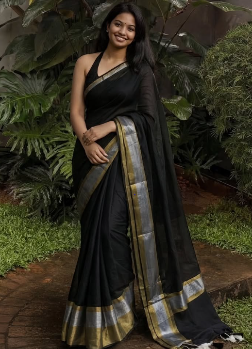 BLACK SAREE